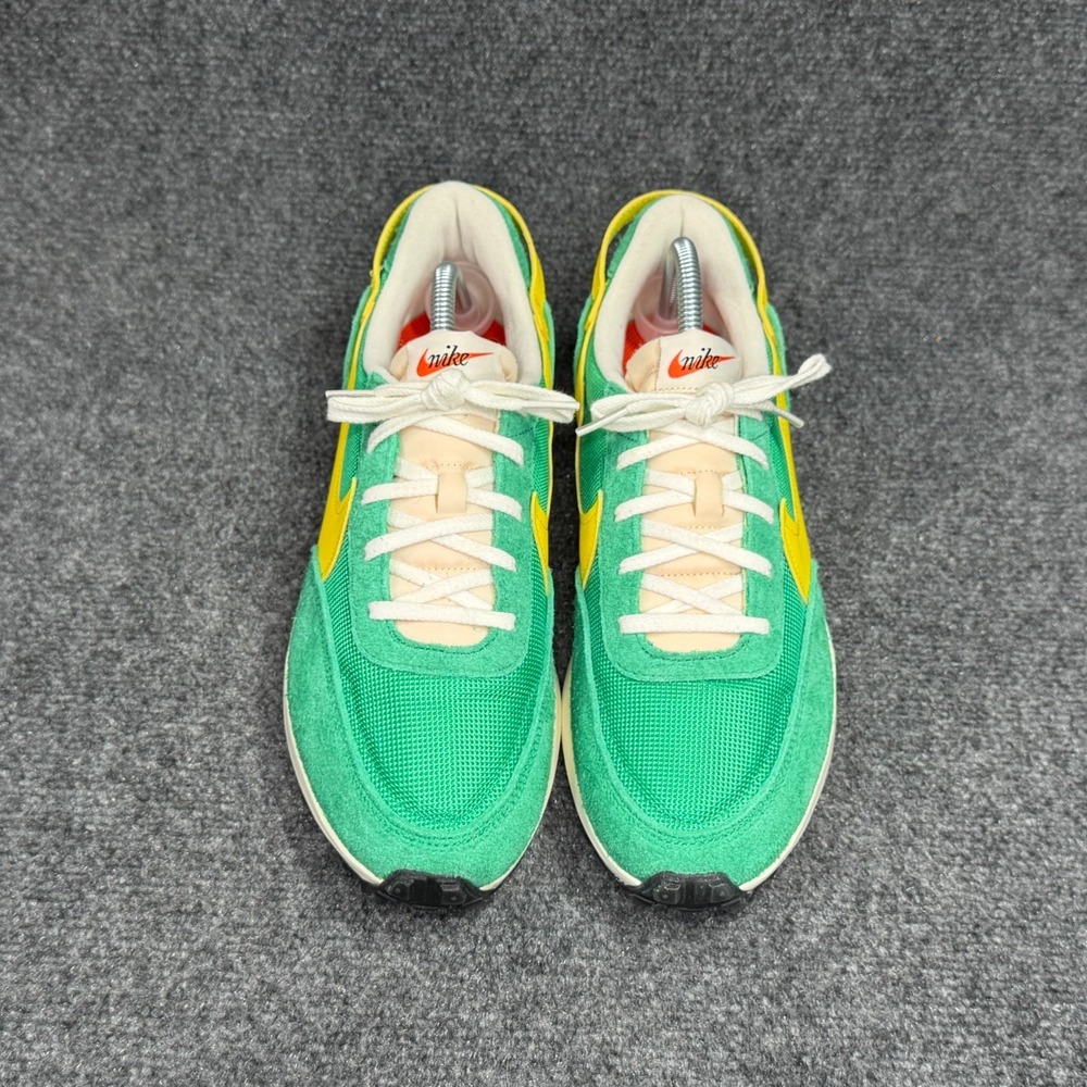 Nike Waffle Debut Vintage Shoes Mens 11 Stadium Green Opti Yellow Athletic Retro - Picture 3 of 12